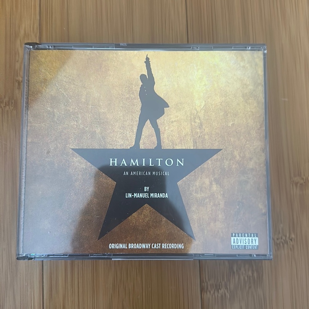 SIGNED Hamilton CD with lyric book signed by entire ORIGINAL cast